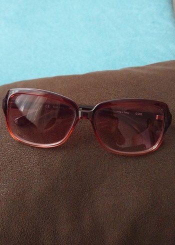 Şeffaf  şeftali  rengi Kadın Gözlüğü - Görsel 4