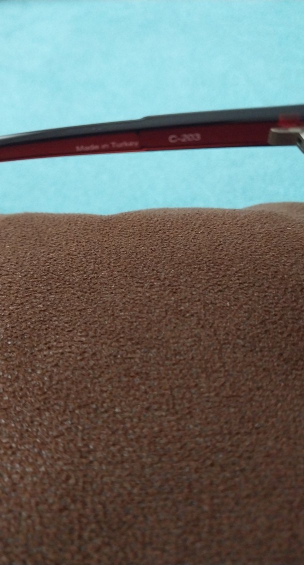 Şeffaf  şeftali  rengi Kadın Gözlüğü - Görsel 3