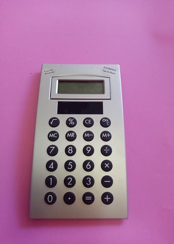 Captiva Hesap Makinesi Siyah - Görsel 2