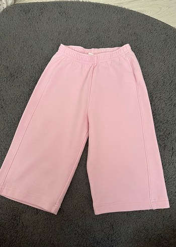Pembe Rahat Kesim Kız pantolon