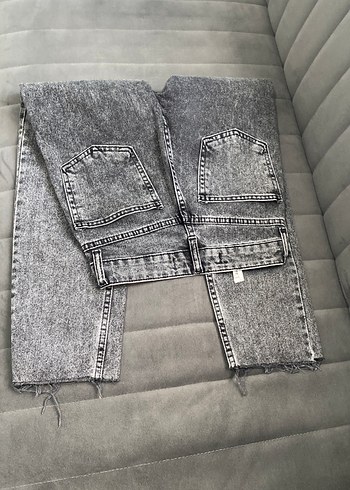 Trendyol & Milla Gri Denim Kadın Jean Pantolon
