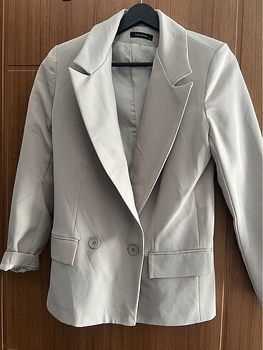 Trendyol & Milla Gri blazer ceket
