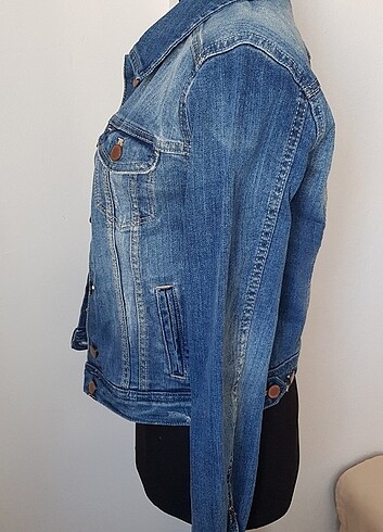 36 Beden mavi Renk H&M jean ceket