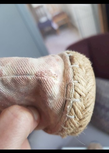 Yargıcı bez espadril - Görsel 5