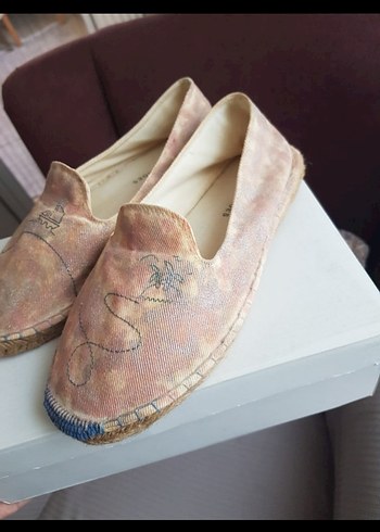 Yargıcı bez espadril - Görsel 7