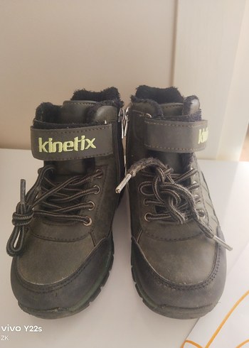 Gri Kamuflaj Erkek Çocuk Botu Velcro - Görsel 4