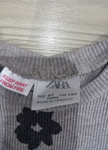6 Yaş Beden Zara alt üst takim