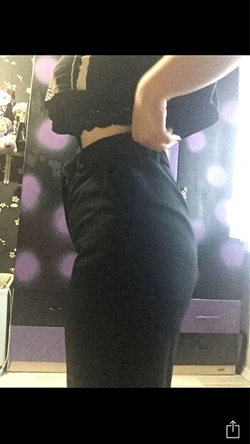 Bol paça kumaş pantolon