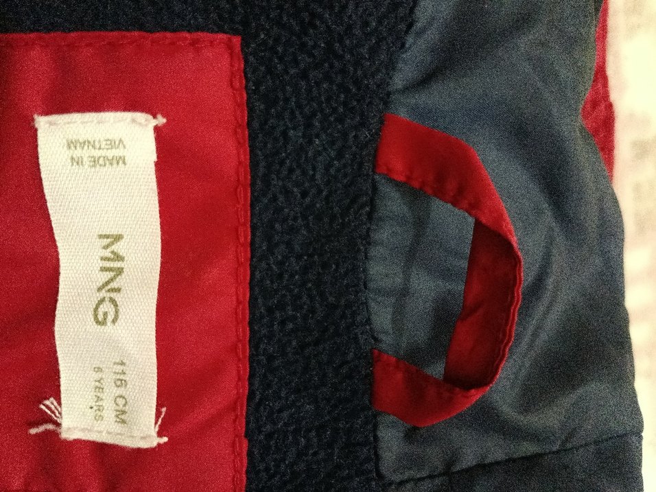 Bordo Kapüşonlu Erkek Çocuk Mont - Görsel 4