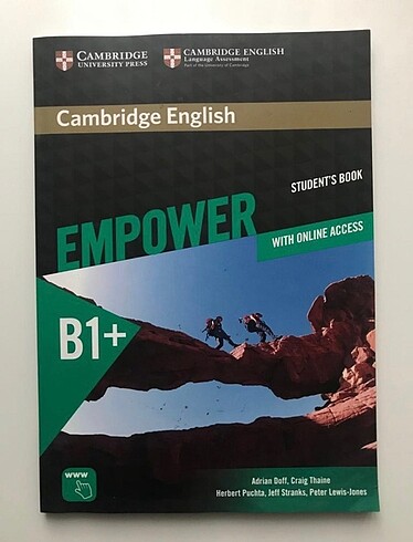 Cambridge University B1+ ingilizce hazırlık kitabı