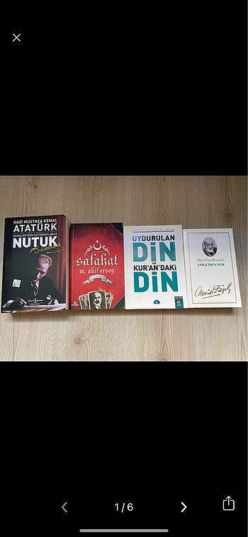 Çeşitli kitaplar