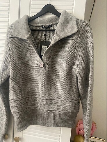 Kazak gri örgü sıfır - Görsel 5