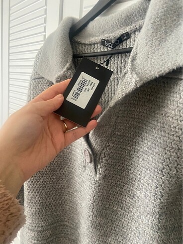 Kazak gri örgü sıfır - Görsel 6