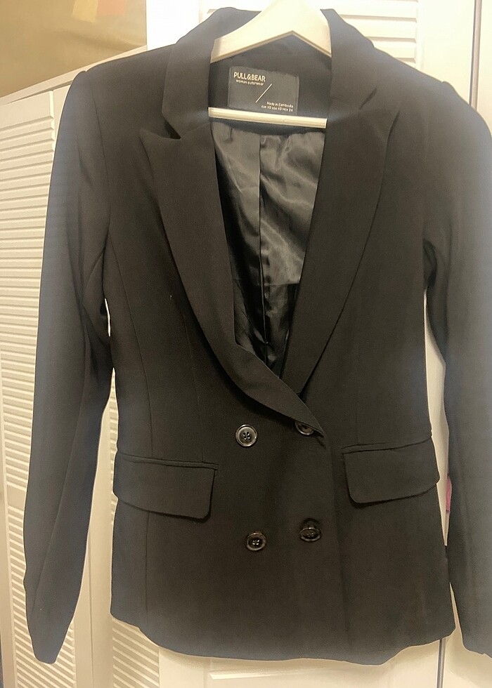 Blazer çeker ( pull bear - Görsel 3