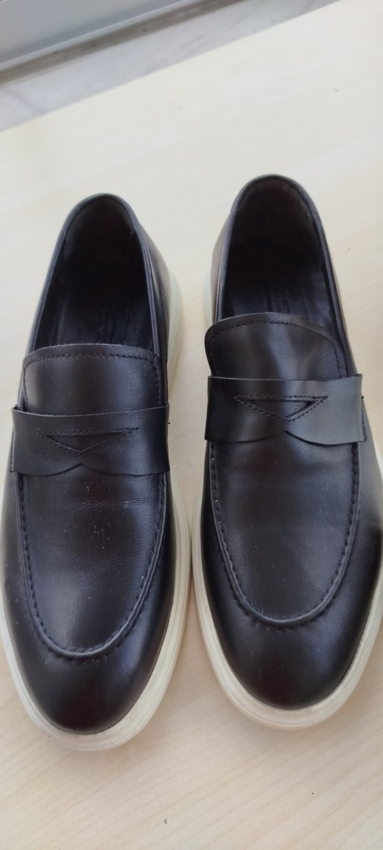 Siyah Deri Erkek Klasik Ayakkabı - Görsel 2