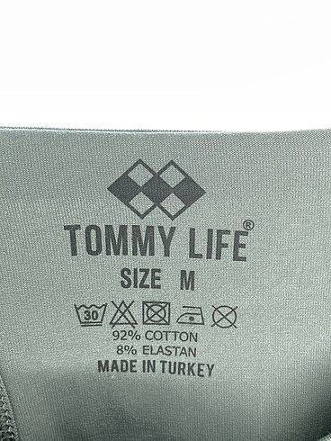 m Beden haki Renk Diğer Mini Üst %70 İndirimli.