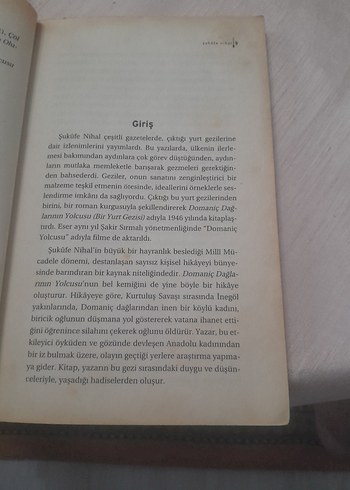 Domaniç Dağlarının Yolcusu - Şukûfe Nihal