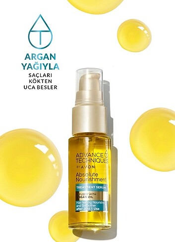 Avon Argan Yağı İçeren Besleyici Saç Serumu