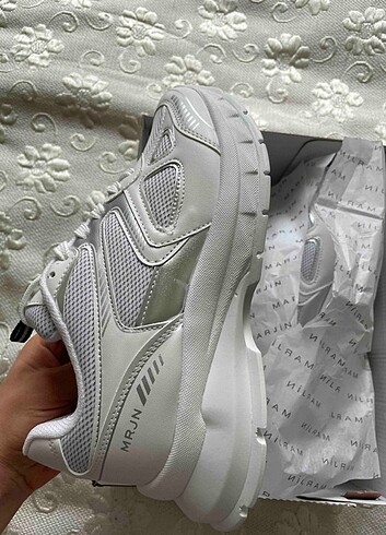 Marjin Marjin Kadın Sneaker Yüksek Taban Spor Ayakkabı