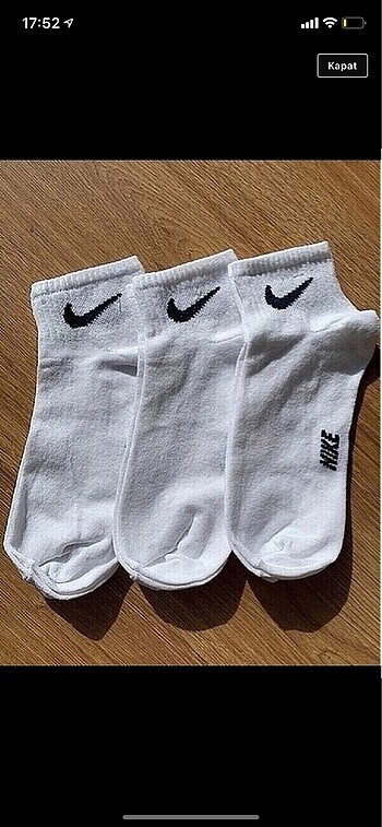 Nike çorap
