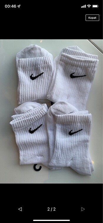Nike Nike kolej çorap