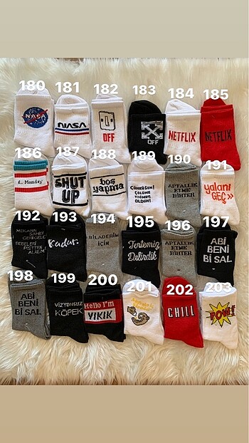 Diğer Kolej çorap