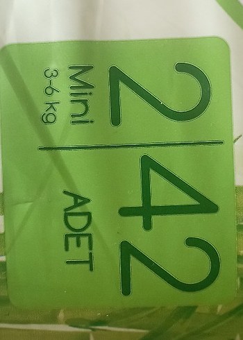 Doğa Özleri Organik Pamuk Bebek Bezi - Görsel 2