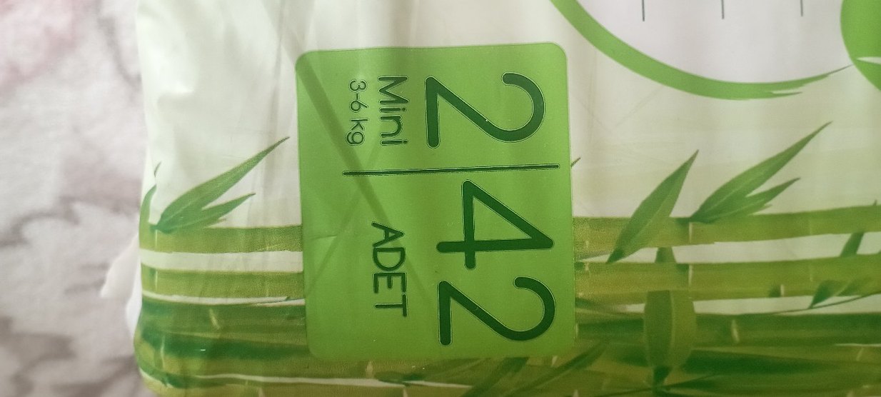 Doğa Özleri Organik Pamuk Bebek Bezi - Görsel 2