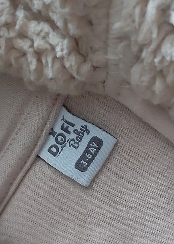 Kürklü Kapüşonlu Bebek Tulumu 3-6 ay - Görsel 2