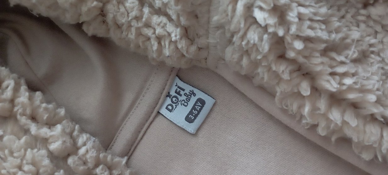 Kürklü Kapüşonlu Bebek Tulumu 3-6 ay - Görsel 2