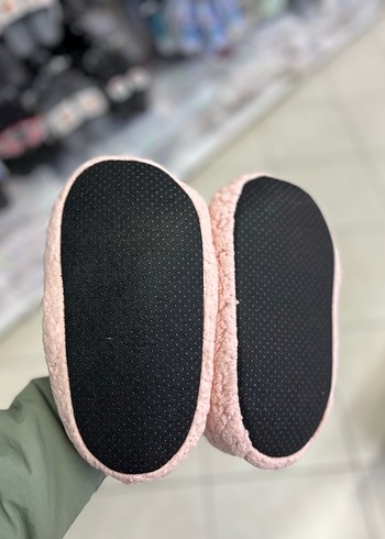 Pembe Leopar Desenli Kız Çocuk Ev Terliği - Görsel 3