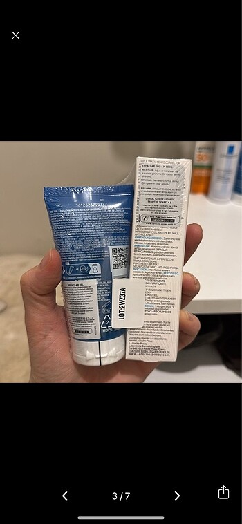 Beden Renk La roche Posay set Effaclar Duo ve yıkama jeli