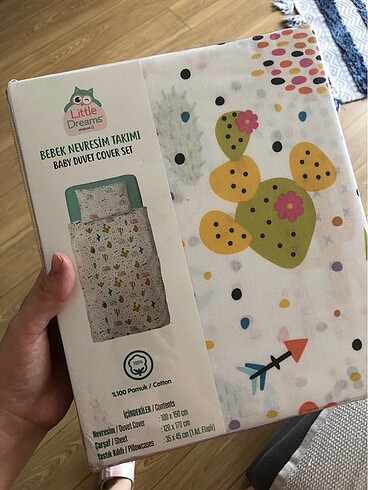 Sıfır nevresim takımı bebek yatağı