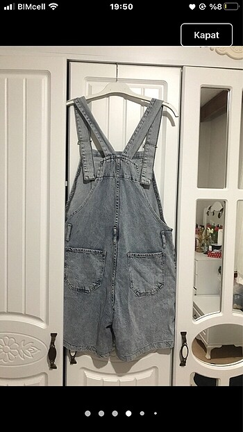 l Beden mom jeans kot şortlu slopet