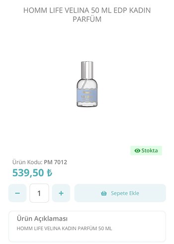 Homm Life Velina Kadın Parfümü 50 ml - Görsel 3