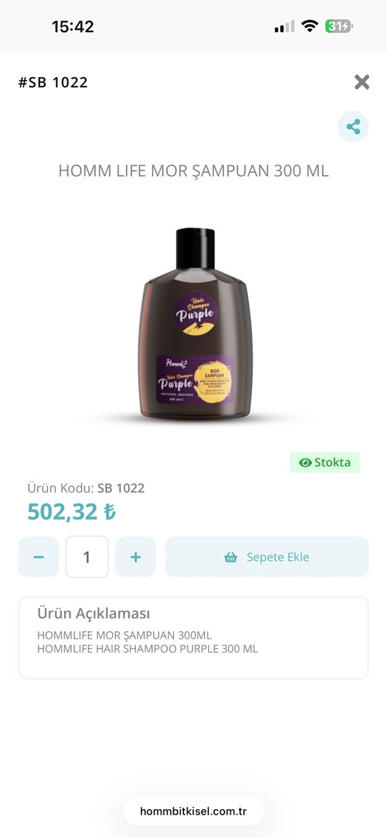 Mor Şampuan Parlaklık Veren 300 ml - Görsel 3