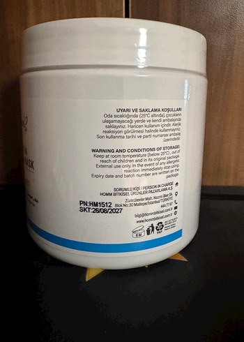 Homme Keratin Saç Maskesi 500 ml - Görsel 3