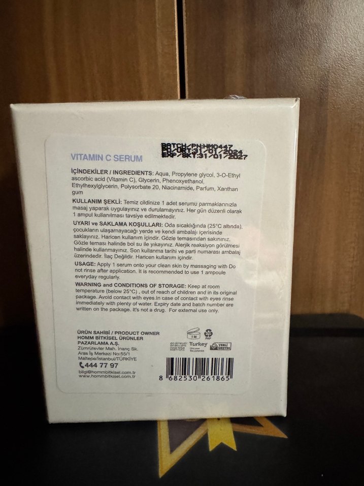 Homm Life Vitamin C Serum - Görsel 2