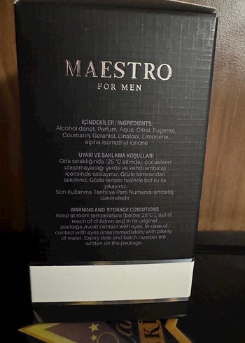 Maestro For Men Royal Serisi Erkek Parfümü - Görsel 2