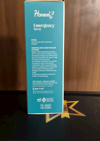 Homm Life Emergency Sprey 50ml - Görsel 2