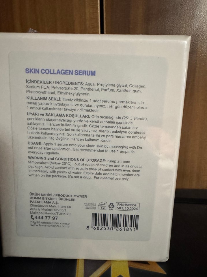 Homm Life Cilt Bakım Serumu 12x2 ml - Görsel 2