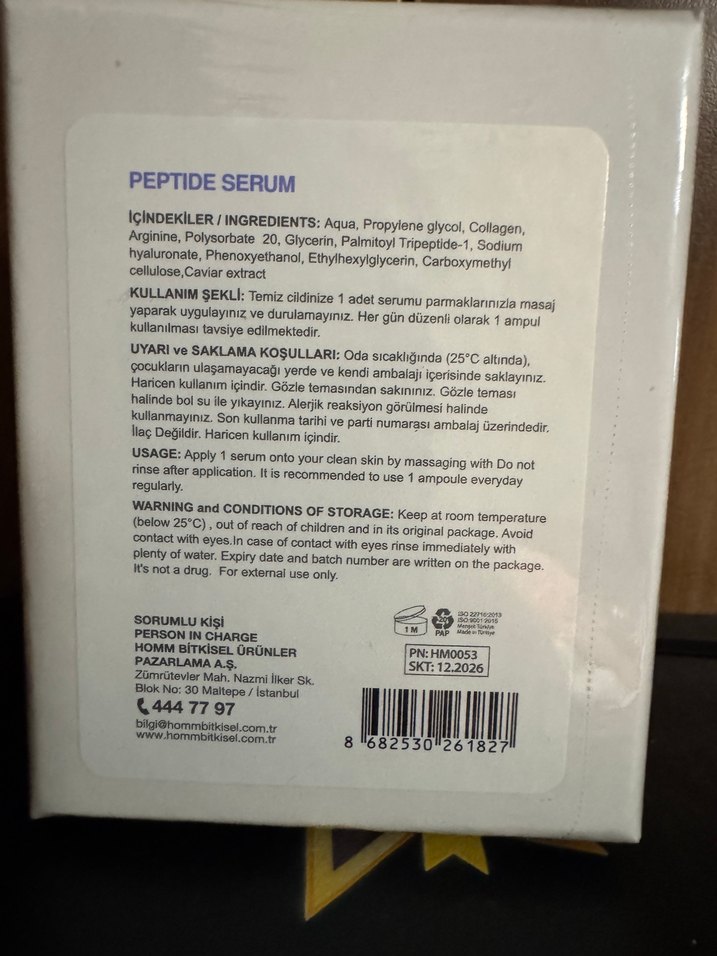 Homnay Peptit Serum Kadınlar İçin - Görsel 2