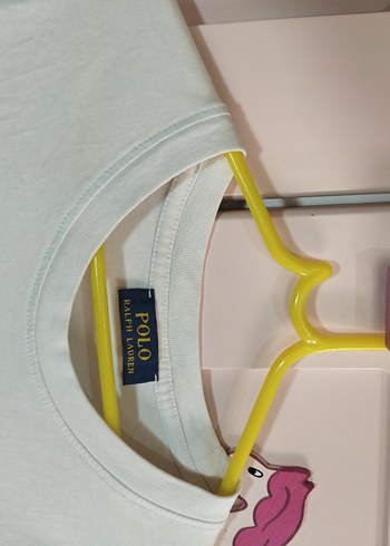 Kız Çocuk Beyaz Baskılı T-shirt - Görsel 4