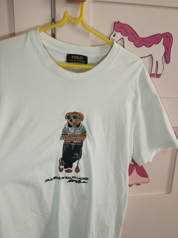 Kız Çocuk Beyaz Baskılı T-shirt - Görsel 3