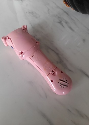 Renkli Pembe Barbie Müzikli Oyuncak Mikrofon - Görsel 3