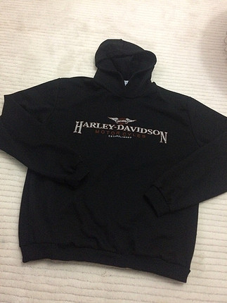 l Beden siyah Renk Harley Davidson Hoodie