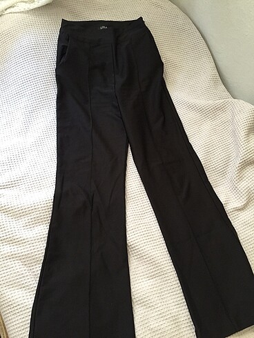 Kumaş plazzo pantolon