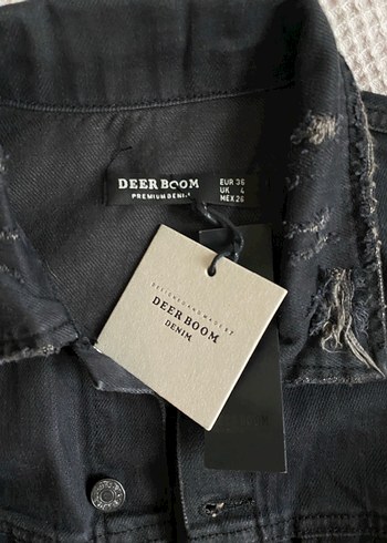 Oversıze Kot Ceket - Görsel 8