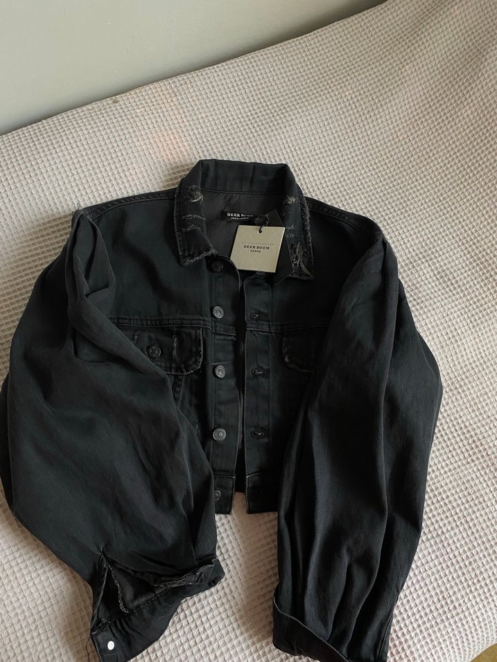 Oversıze Kot Ceket - Görsel 4