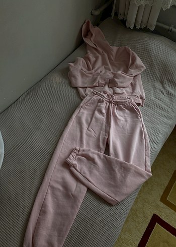 Bershka muadili Pembe Eşofman takımı - Görsel 7